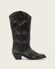 AllSaints AllSaints dolly cowboy boots in dark brown - 3