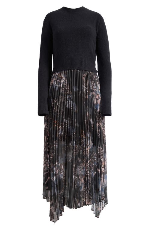 AllSaints AllSaints Donatella Long Sleeve 2-in-1 Sweater & Dress Set