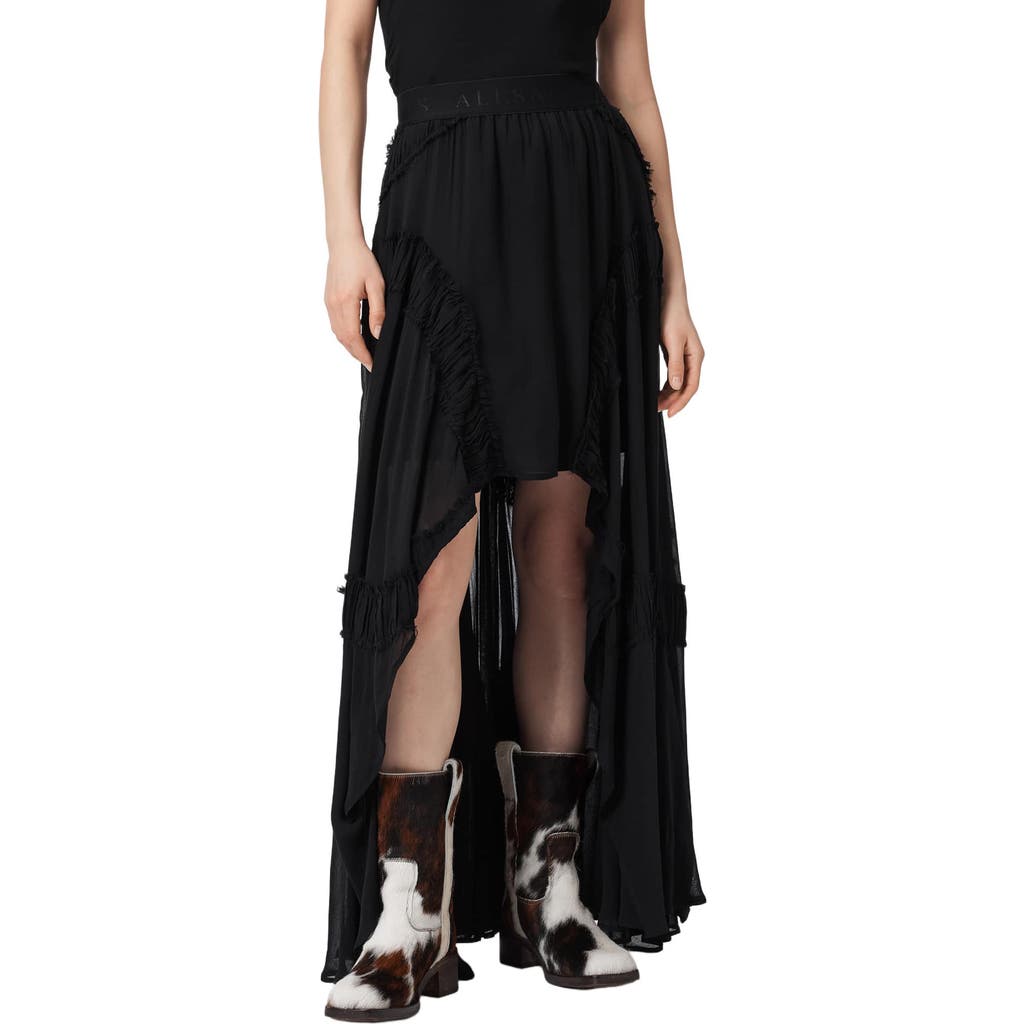 AllSaints AllSaints Dorina High Low Skirt