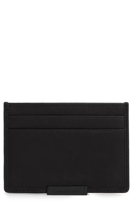 AllSaints AllSaints Dove Leather Card Case