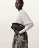 AllSaints AllSaints Effie knot leather micro shoulder bag in black - 2