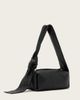 AllSaints AllSaints Effie knot leather shoulder bag in black - 4