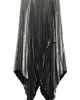 AllSaints AllSaints Elisa Pleated Asymmetrical Midi Skirt - 4