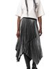 AllSaints AllSaints Elisa Pleated Asymmetrical Midi Skirt - 5