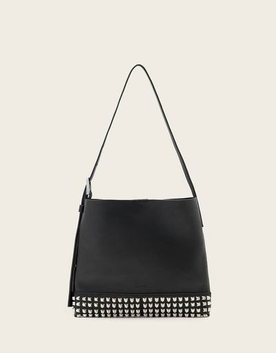 AllSaints Allsaints embellished mini bag in black
