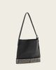 AllSaints Allsaints embellished mini bag in black - 3