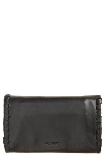 AllSaints AllSaints Esme Whipstitch Leather Bifold Wallet