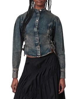 Allsaints Allsaints Evanna Denim Shirt