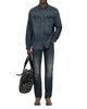 Allsaints Allsaints Faded Cotton Slim Straight Fit Jeans in Tinted Dark Indigo - 2