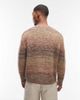 AllSaints AllSaints Finch crew neck knit sweater in brown stripe - 2