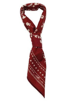 AllSaints AllSaints Fleur De Lis Bandana