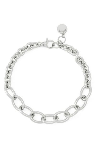 AllSaints AllSaints Flex Oval Link Chain Bracelet