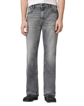 Allsaints Allsaints Flint Bootcut Jeans in Washed Grey