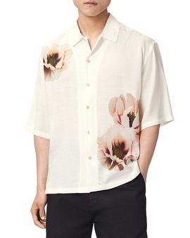 Allsaints Allsaints Floraison Floral Graphic Shirt
