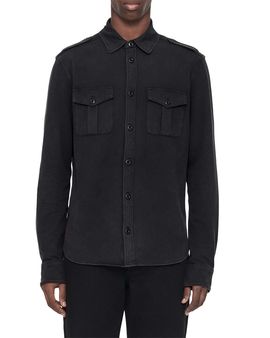 Allsaints Allsaints Foley Cotton Blend Pocket Shirt