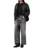 Allsaints Allsaints Fox Mid Rise Loose Jeans in Vintage Black - 2