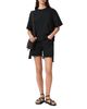 Allsaints Allsaints Frankie High Rise Jean Shorts in Black - 2