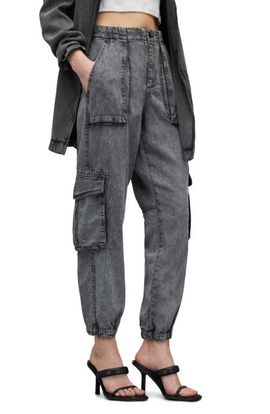 AllSaints AllSaints Frieda High Waist Cargo Jeans