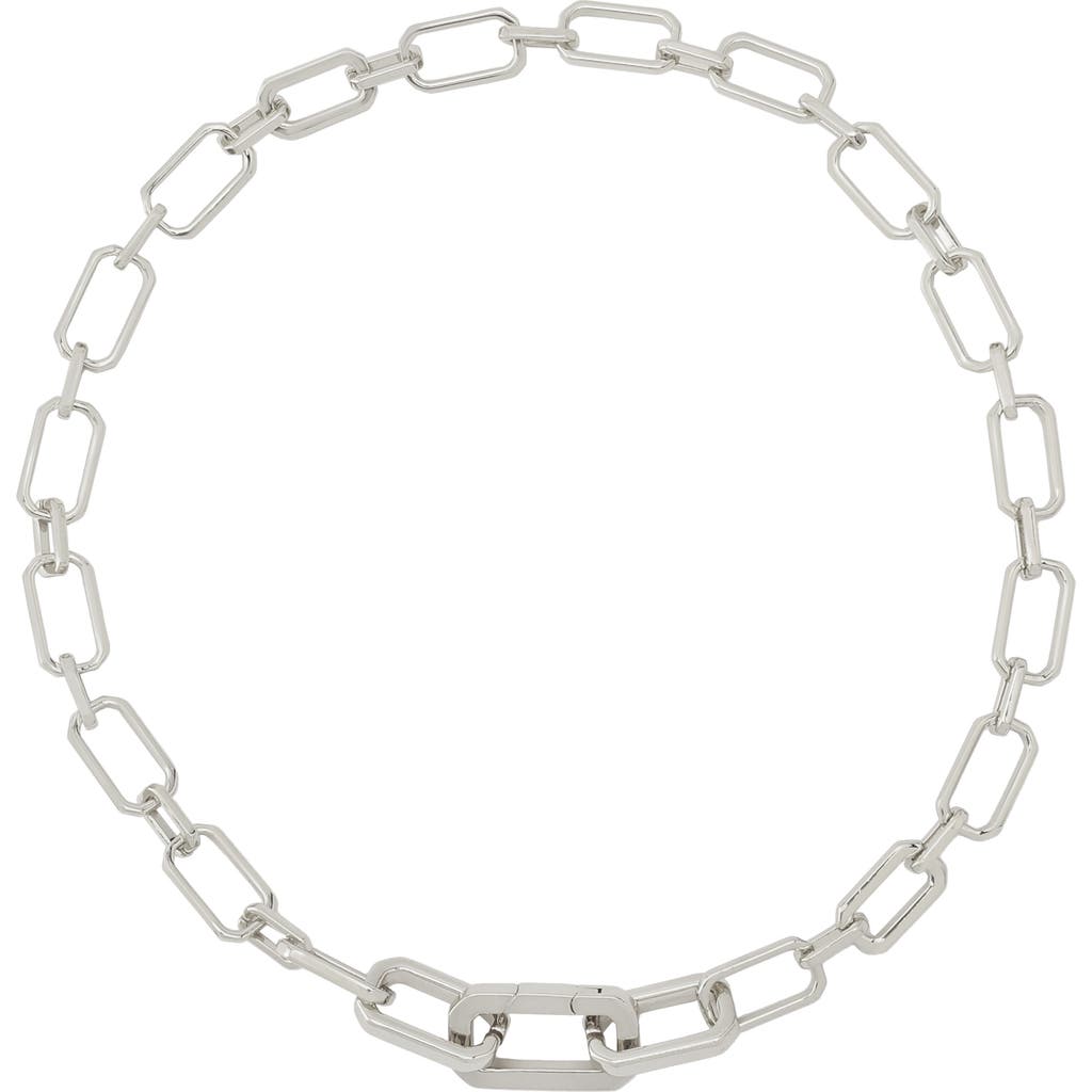 AllSaints AllSaints Geometric Chain Link Necklace