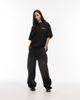 AllSaints AllSaints Guardian Amelie short sleeve graphic logo T-shirt with back print in black - 3