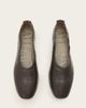 AllSaints AllSaints Hailee leather ballet flats in dark brown - 4