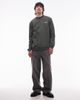 AllSaints Allsaints halcyon crew neck sweatshirt in khaki green - 2