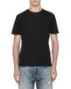 Allsaints Allsaints Harris Cotton Jet Black Crewneck T-Shirt - 1