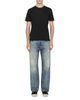 Allsaints Allsaints Harris Cotton Jet Black Crewneck T-Shirt - 2