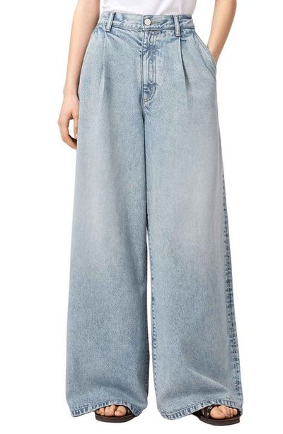 AllSaints AllSaints Haze Pleat Wide Leg Jeans
