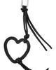 AllSaints AllSaints Heart Leather Bag Charm - 1
