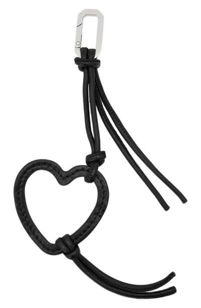 AllSaints AllSaints Heart Leather Bag Charm