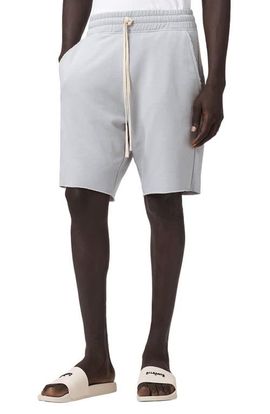 AllSaints AllSaints Helix Straight Fit Cotton Blend Sweat Shorts