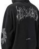 Allsaints Allsaints Helvette Metal Logo Graphic Drawstring Hoodie - 5