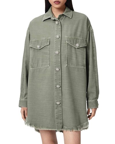 Allsaints Allsaints Hettie Shacket Dress