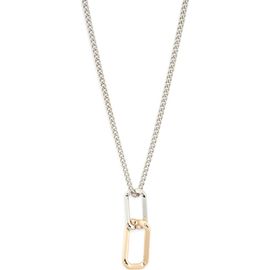 AllSaints AllSaints Hex Charm Pendant Necklace