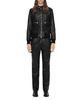Allsaints Allsaints Hiro Bomber Zip Leather Jacket - 2