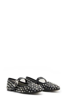 AllSaints AllSaints Holly Stud Mary Jane Flat
