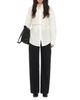 Allsaints Allsaints Ilana Cotton & Silk Tie Waist Shirt - 2