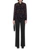 Allsaints Allsaints Iris Printed Clip Dot Tie Neck Blouse - 2