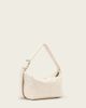 AllSaints AllSaints Jean Rey leather shoulder bag in off white - 4