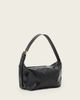 AllSaints AllSaints jean rey zip detail shoulder bag in black - 2