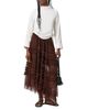 Allsaints Allsaints Jen Textile Skirt - 4