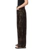 Allsaints Allsaints Jett Flock High Rise Barrel Jeans in Leppo Brown - 4