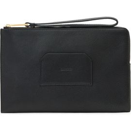 AllSaints AllSaints Joshi Large Leather Wristlet Clutch