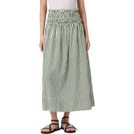 AllSaints AllSaints Kali Stripe Cotton Maxi Skirt