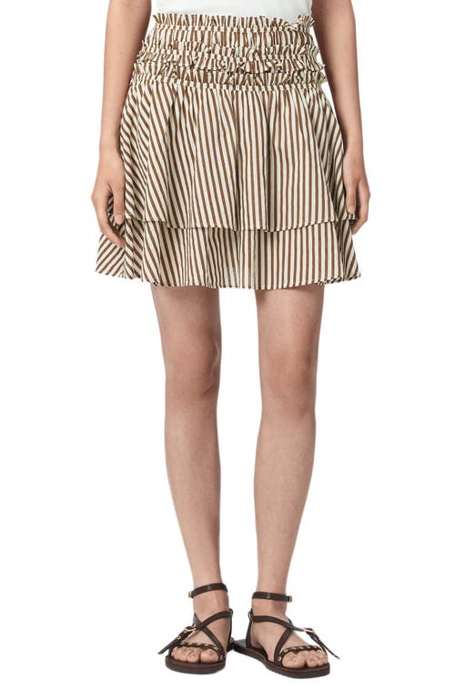 AllSaints AllSaints Kali Stripe Miniskirt