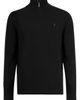 AllSaints AllSaints Kilburn Funnel Neck Wool Blend Quarter Zip Sweater - 4