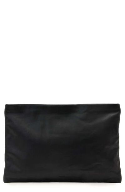 AllSaints AllSaints Large Bettina Leather Clutch