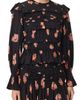 AllSaints AllSaints Lauren Ruffle Long Sleeve Top - 1