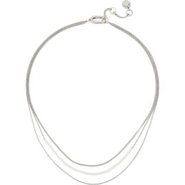 AllSaints AllSaints Layered Faux Pearl & Mixed Link Necklace